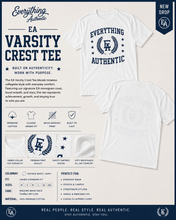 Load image into Gallery viewer, EA Varsity Crest Tee