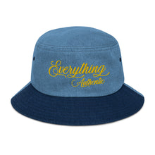 Load image into Gallery viewer, Everything Authentic Denim bucket hat