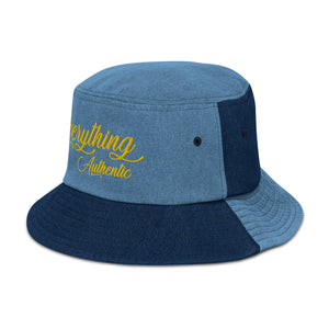 Everything Authentic Denim bucket hat