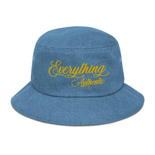 Load image into Gallery viewer, Everything Authentic Denim bucket hat