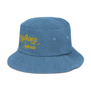 Everything Authentic Denim bucket hat