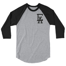 Load image into Gallery viewer, Everything Authentic 3/4 sleeve raglan shirt