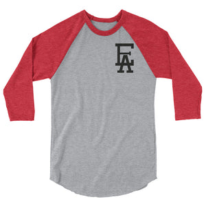 Everything Authentic 3/4 sleeve raglan shirt