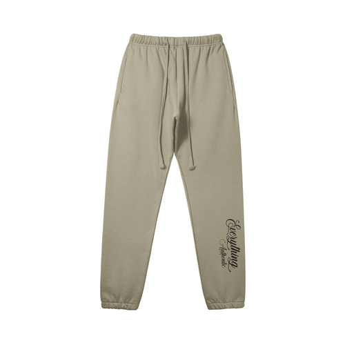 380GSM Unisex Heavyweight Fleece Lined Sweatpants