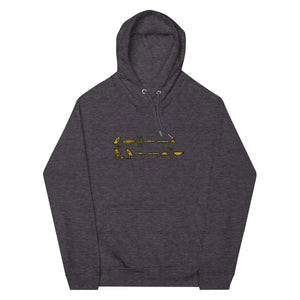 EA Hieroglyphics Unisex eco raglan hoodie