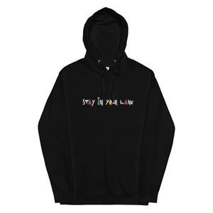 EA Stay in your  Lane Unisex midweight hoodie