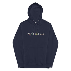 EA Stay in your  Lane Unisex midweight hoodie