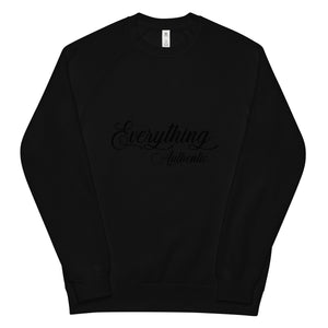 Everything Authentic Unisex raglan sweatshirt