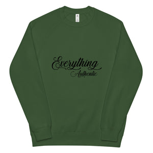 Everything Authentic Unisex raglan sweatshirt