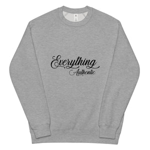 Everything Authentic Unisex raglan sweatshirt